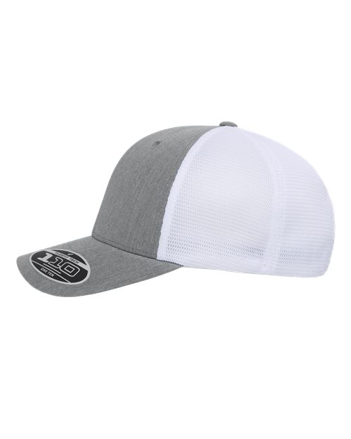 Heather Grey/ White-model Image