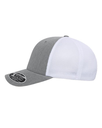 Heather Grey/ White-model Image