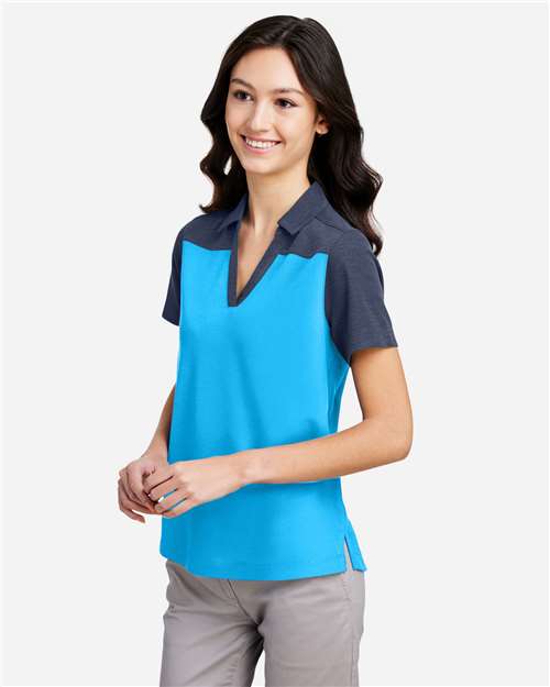 Electric Blue/ Classic Navy Heather-model Image