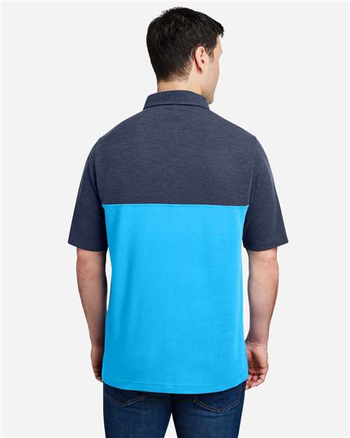 Electric Blue/ Classic Navy Heather-model Image
