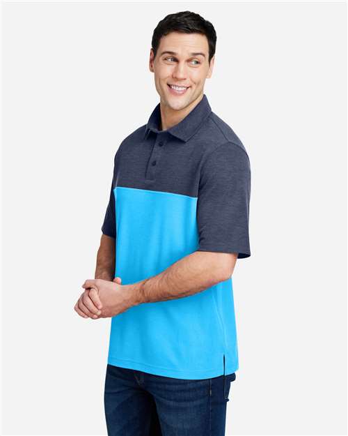 Electric Blue/ Classic Navy Heather-model Image