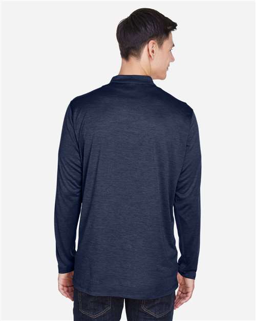 Classic Navy Heather/ Carbon-model Image