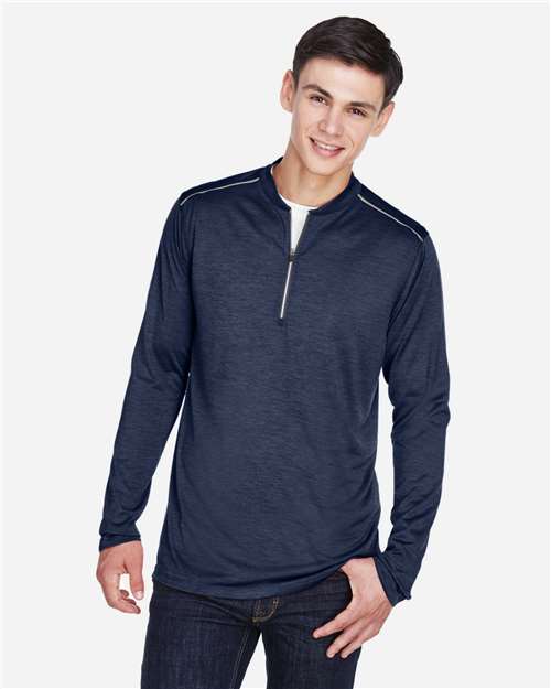 Classic Navy Heather/ Carbon-model Image