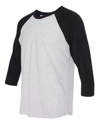 Vintage Black Sleeves/ Heather White Body