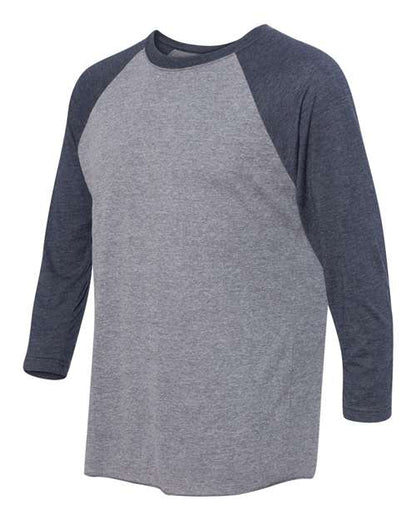 Vintage Navy Sleeves/ Premium Heather Body