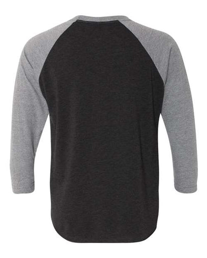 Premium Heather Sleeves/ Vintage Black Body