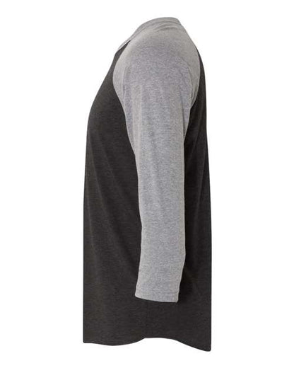 Premium Heather Sleeves/ Vintage Black Body