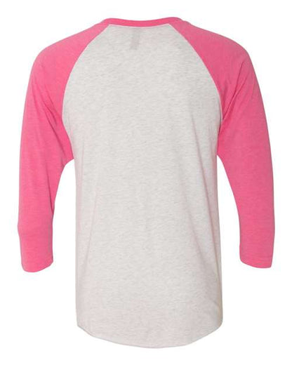 Vintage Pink Sleeves/ Heather White Body