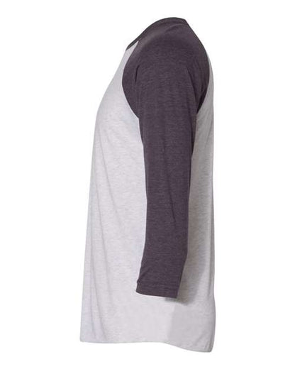 Vintage Purple Sleeves/ Heather White Body