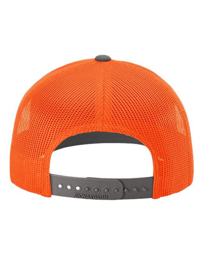Charcoal/ Neon Orange-model Image