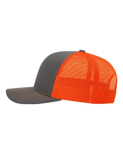 Charcoal/ Neon Orange-model Image