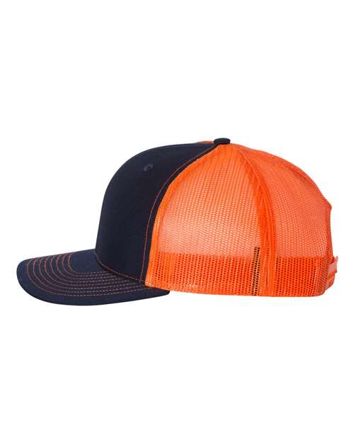 Navy/ Orange-model Image