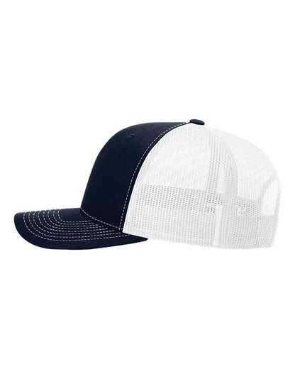 Navy/ White-model Image