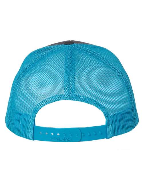 Charcoal/ Neon Blue-model Image