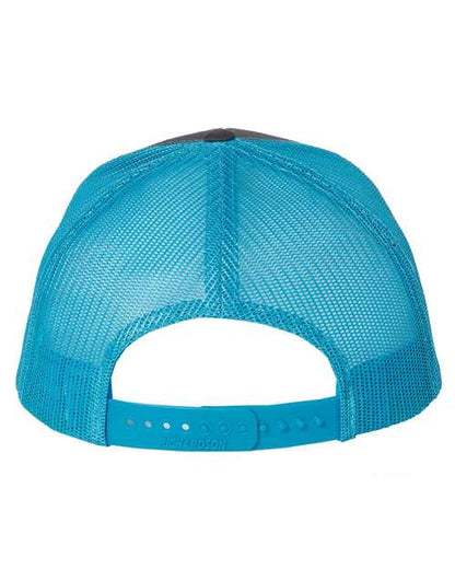 Charcoal/ Neon Blue-model Image