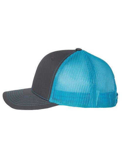 Charcoal/ Neon Blue-model Image