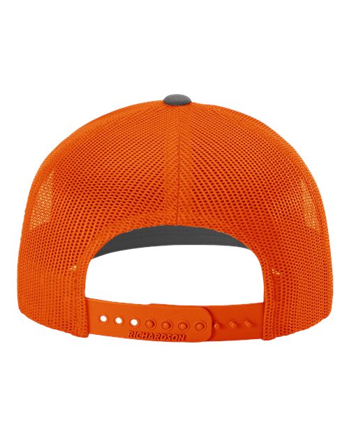 Charcoal/ Orange-model Image