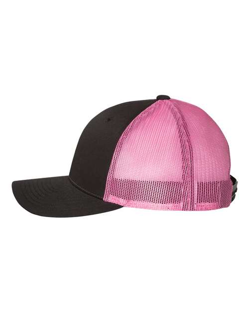 Black/ Neon Pink-model Image