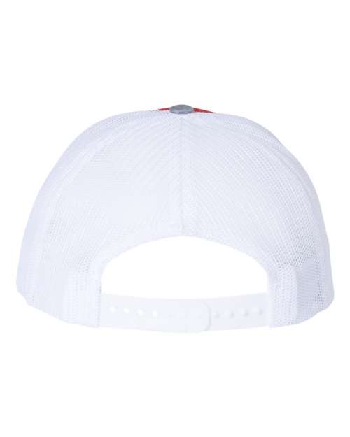 Red/ White/ Heather Grey-model Image