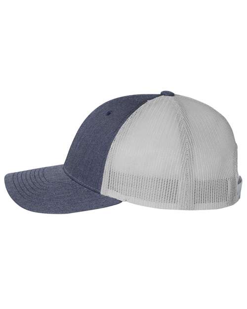 Heather Navy/ Light Grey-model Image
