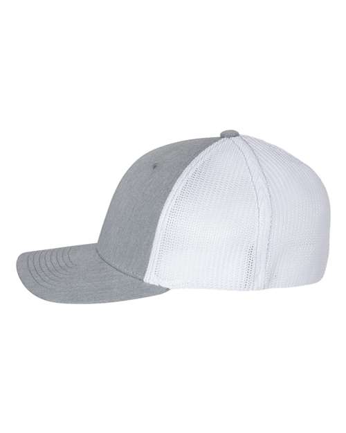Heather Grey/ White-model Image