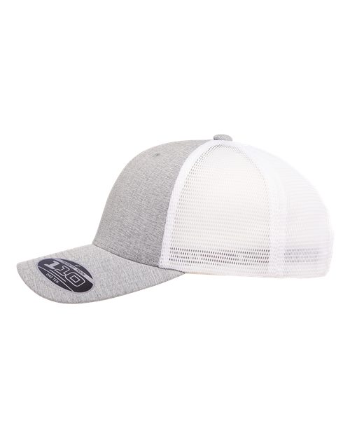 Melange Silver/ White-model Image