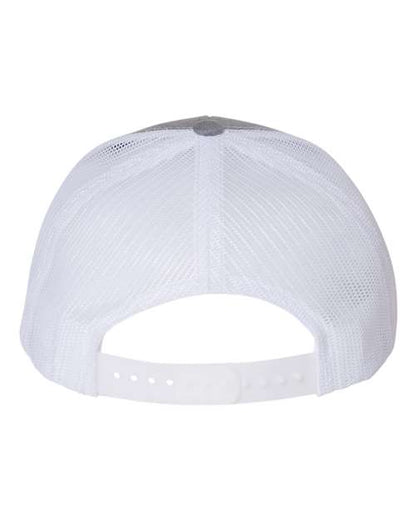 Heather Grey/ White-model Image