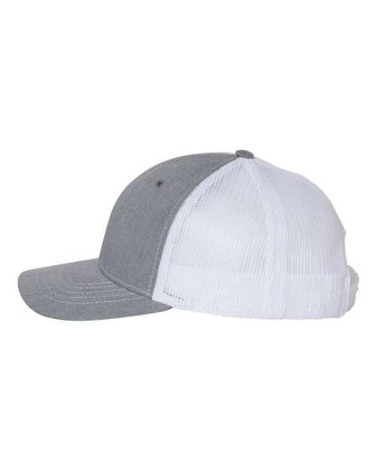 Heather Grey/ White-model Image