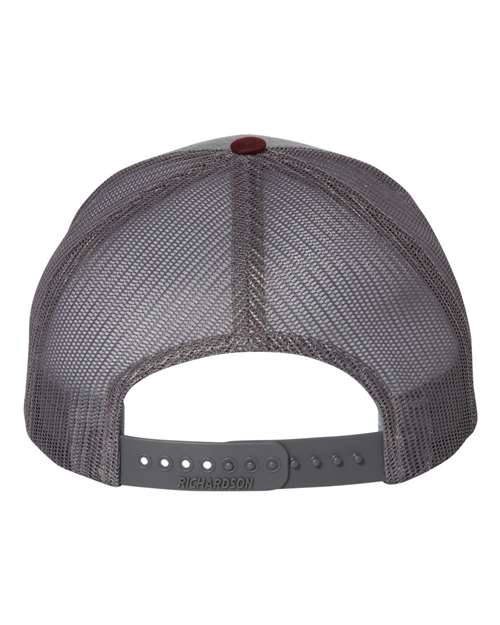 Heather Grey/ Charcoal/ Maroon-model Image